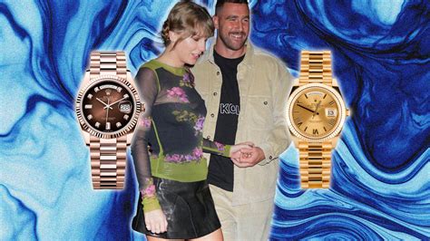 travis kelce rolex watch|taylor swift Rolex watch.